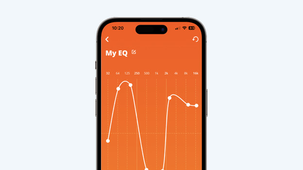 Adjust frequency bands