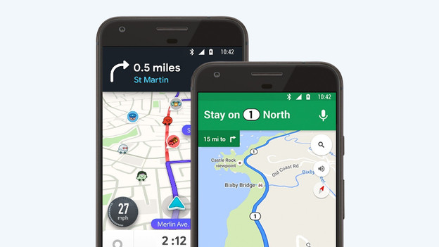 Android auto navigatie
