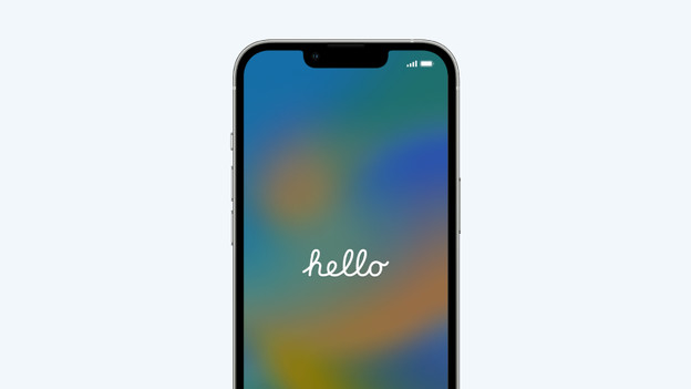 Set up an eSIM during the setup