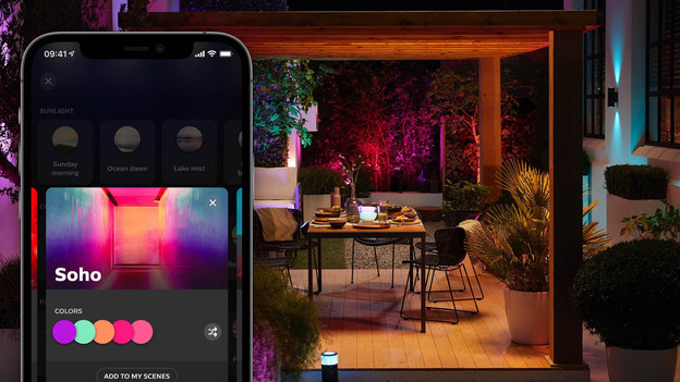 Appli Hue Soho Scène lumineuse