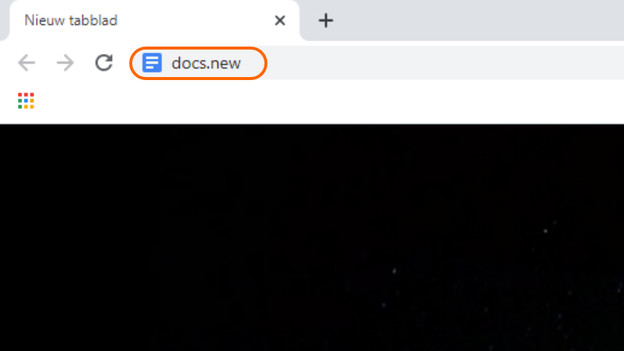 Ouvrir rapidement un nouveau document avec Google Docs et docs.new.