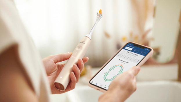 Brush better thanks to feedback in the app