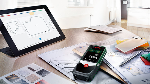 Appli MeasureOn du télémètre Bosch 