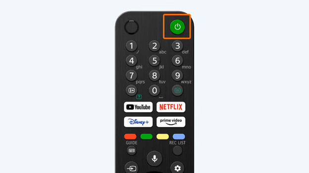 Extra tip: soft reset of a Sony TV