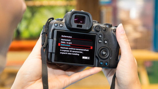 Elektronische sluiter EOS R6