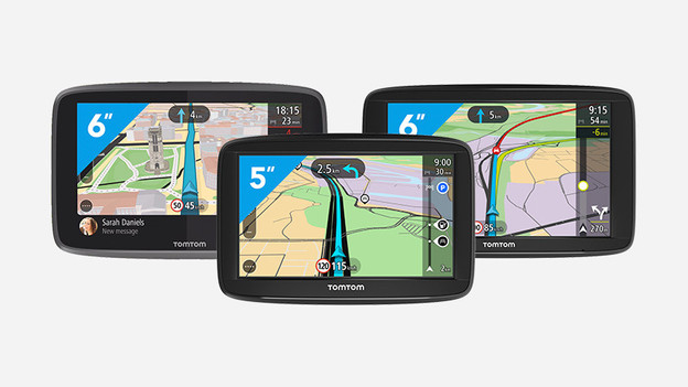 Various TomTom navigation systems