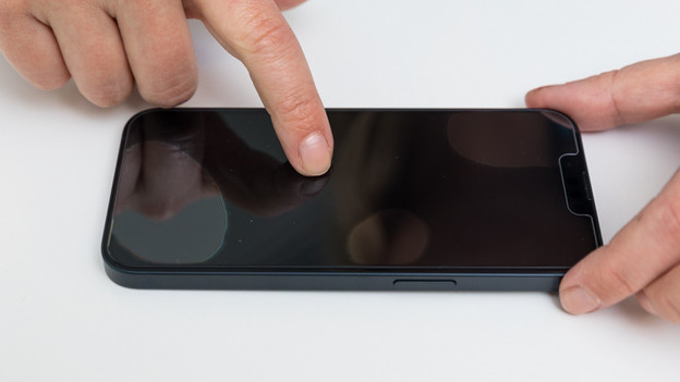 Applying a screen protector