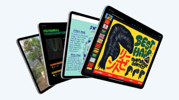 Apple iPad Air (2025): less colorfull and slower screen