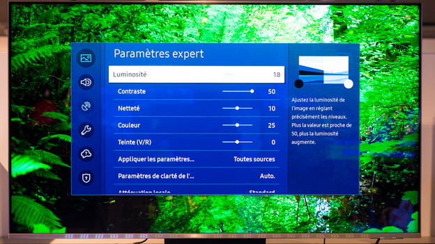 Réglez la luminosité de votre TV