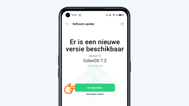 Nieuwe software update bijwerken