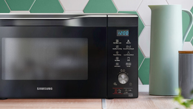 Microwave in the kitchen