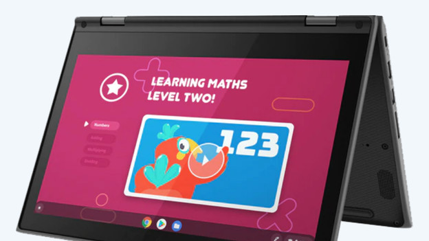 A 2-in-1 Chromebook with educational app