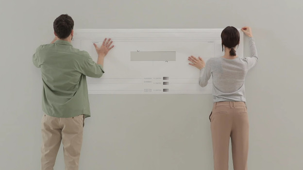 Collez la feuille de guidage