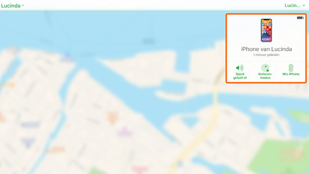 Play sound or choose 'Lost mode'