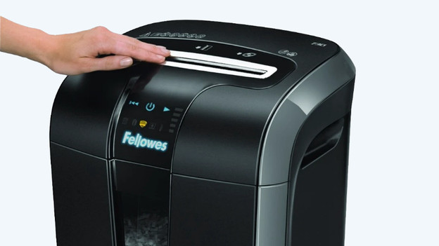 Jammed paper shredder