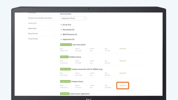 download Predator Sense