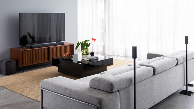 Ensemble home cinéma à l'usage