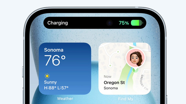 Control apps with Dynamic Island