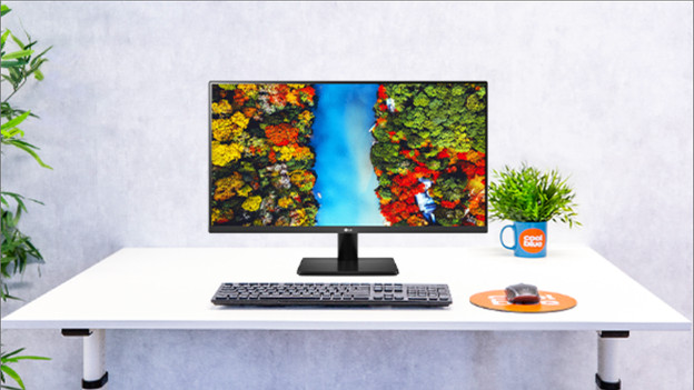 Een alledaagse monitor in een alledaagse setting