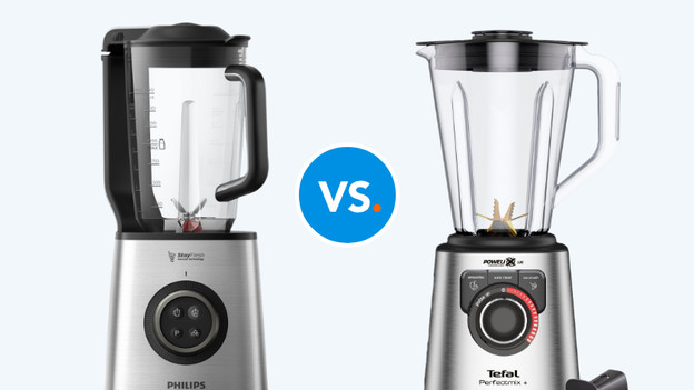 Vacuum blender and regular blender