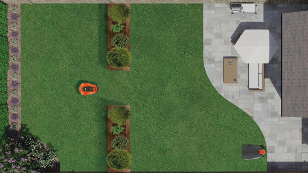 Pelouses moyennes jusqu'à 1000 mètres carrés