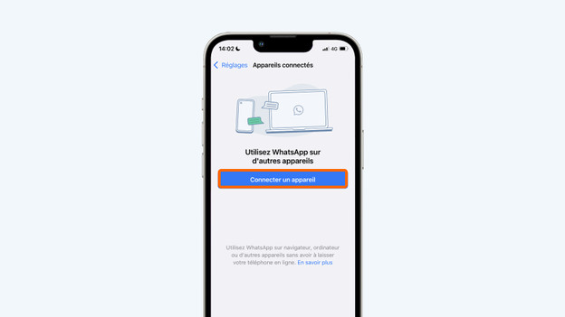 Appuyez sur « Connecter un appareil ».