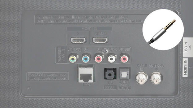 Audio kabel en poort