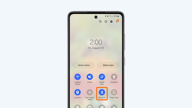 Samsung smartphone doesn't have Bluetooth