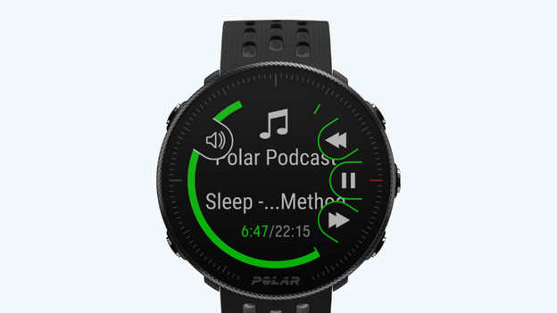 Polar Vantage M2: music controls and reading messages