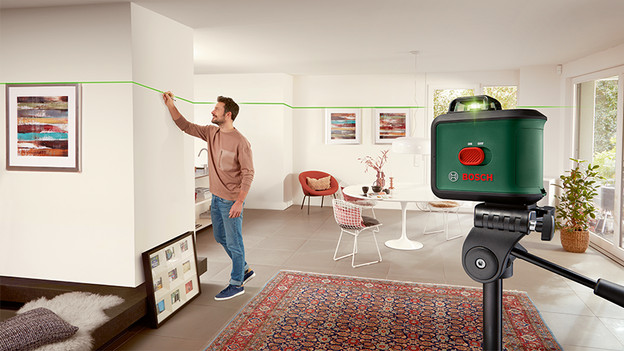 Kruislijnlaser kiezen