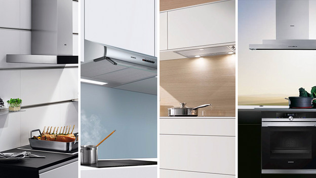 Different types of range hoods