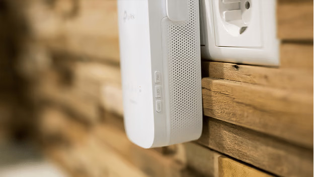 Boutons sur un adaptateur CPL