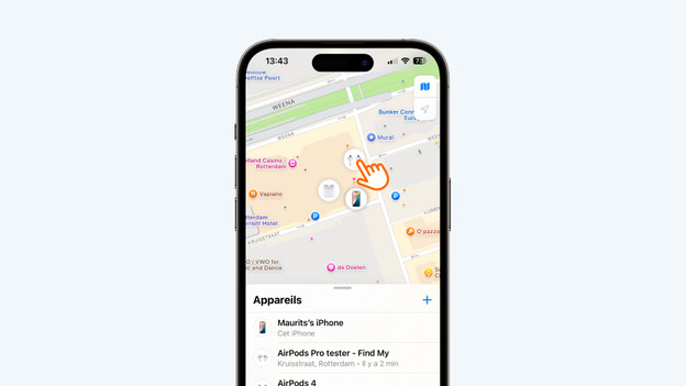 Appuyez sur « Appareils ».