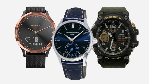 Hybrid watch: analog screen and a number of smart functions