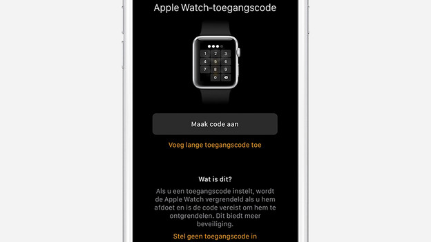 Apple Watch configureren