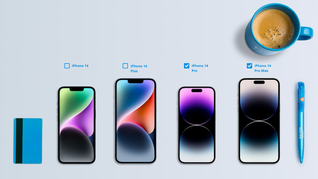 iPhone 14 Pro (Max) : écran 6,1 ou 6,7 pouces avec Dynamic Island