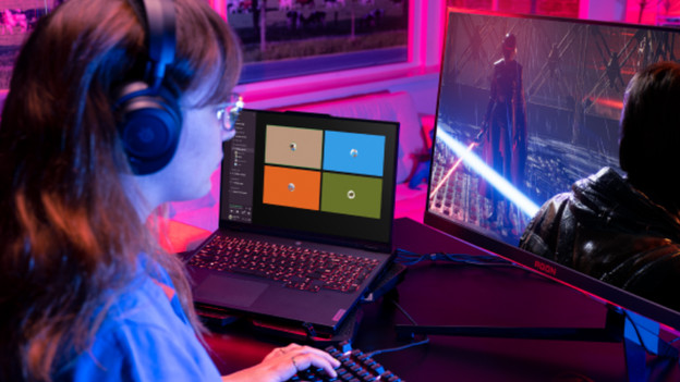 Specialist aan het streamen