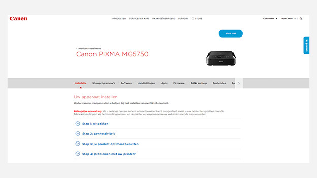 Installer le software