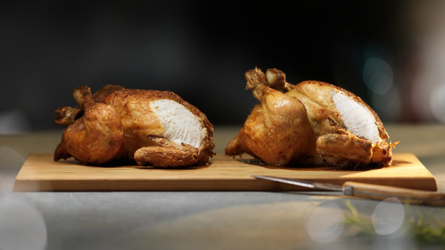 Chicken from a SteamCrisp oven