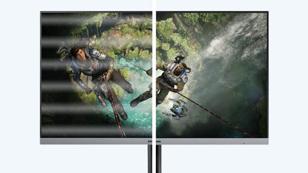 C'est très embêtant d'avoir des images clignotantes et des lignes sur votre écran PC