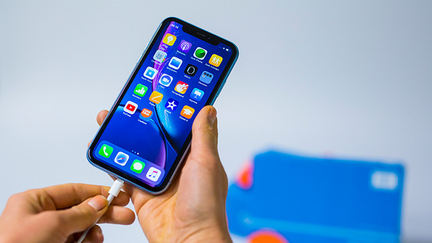 iPhone Xr opladen