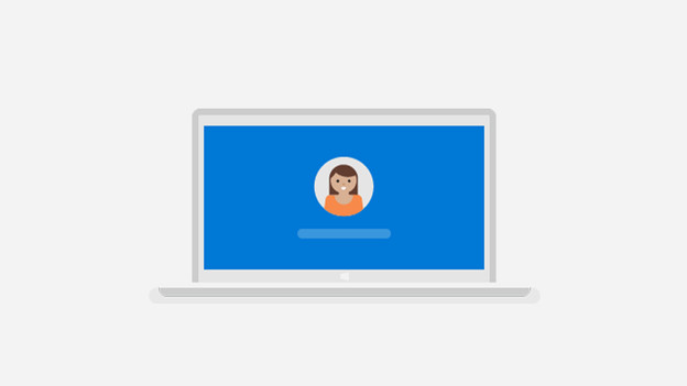 Icône de l'écran de connexion de Windows 10.