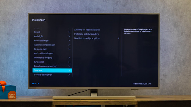 Go to the channel settings