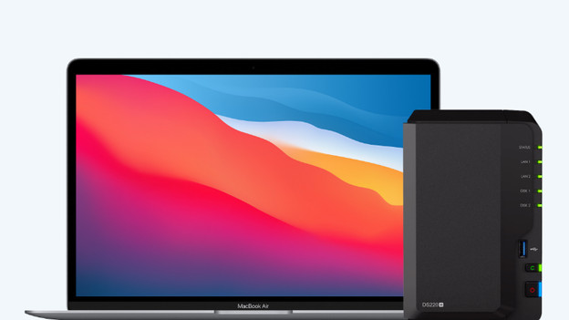Macbook et NAS Synology
