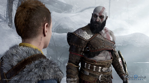 Kratos and Atreus have to stop Ragnarök, the end of times from Norse mythology.