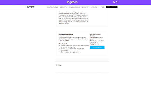 Find the firmware update