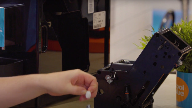 mettre la tablette dans le groupe café