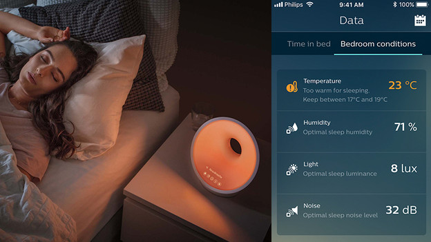 Setting up the Philips Somneo HF3672/01