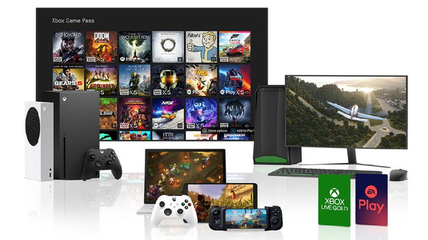 Différents abonnements Game Pass