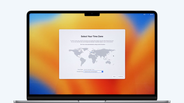 Tijdzone op MacBook instellen